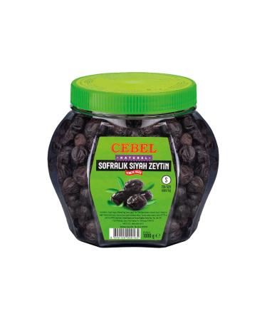 Cebel Flavor Package Cebel Black Olive 1000 gr Pet (COARSE) (S | 291-320) (2 Pieces 1000 Gr)