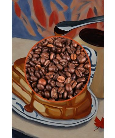 Mim and More Maple Coffee Maple Flavored Coffee Beans 200 Gr - Buy Online on GoSupps.com