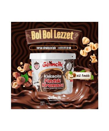 Gelincik Breakfast Spreadable Natural Additive-Free 10kg Special Production Cocoa Hazelnut Cream