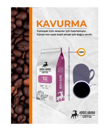 Addis Ababa Coffee Premium Gold Barista Mekele Blend 1000 Gr. (Ethiopian Specialty Coffee) - Buy Online on GoSupps.com