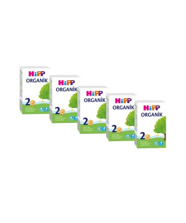 Hipp 2 Organic Follow-On Milk 300 gr 5 Pieces