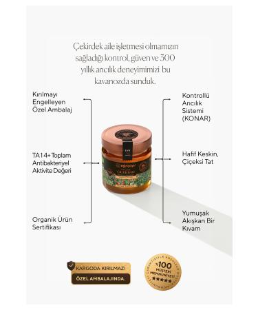 E ri ay r Organic Flower Honey Ta14 300g - Buy Online on GoSupps.com