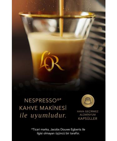 L'OR Lungo Profondo Intensity 8 Nespresso Compatible Capsule Coffee Opportunity Package 10 Pieces X 5 Packs - Buy Online on GoSupps.com