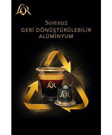 L'OR Lungo Profondo Intensity 8 Nespresso Compatible Capsule Coffee Opportunity Package 10 Pieces X 5 Packs - Buy Online on GoSupps.com