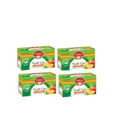 Do u Green Tea Peach 4 Pieces 20 x 1.75 gr Filter Bags