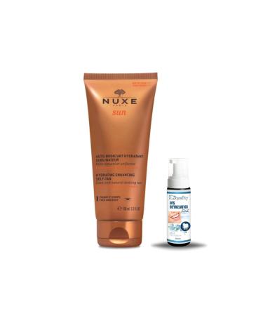 Nuxe Sun Sunless Tanning Moisturizing Cream 100 ml + Gift Teeth Whitening Foam
