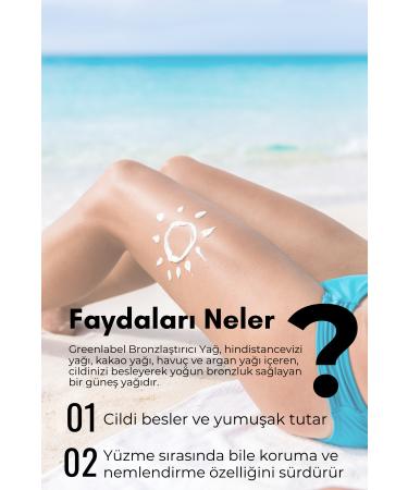 Green Label Bronzing Capsule Oil with Carrot Cocoa and Coconut Oil 100 ml - Buy Online on GoSupps.com