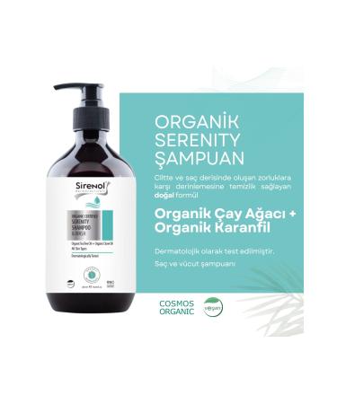 Sirenol Organic Serenity Hair and Body Shampoo