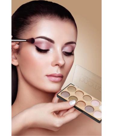 aks cosmetics 10 Eyeshadow Palette No 03 - Buy Online on GoSupps.com