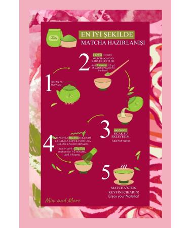 Mim and More Rose Matcha Rose Flavored Matcha 25 Gr - Buy Online on GoSupps.com