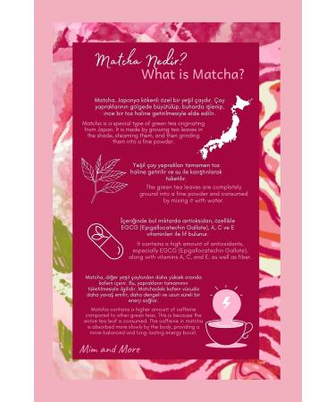 Mim and More Rose Matcha Rose Flavored Matcha 25 Gr - Buy Online on GoSupps.com