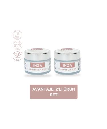 Inza 2-Piece Skin Whitening Brightening Arbutin Anti-Spot Cream 50 ml