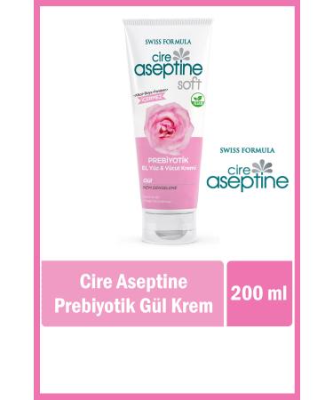 Cire Aseptine Hand Face and Body Cream 200 ml Prebiotic Rose