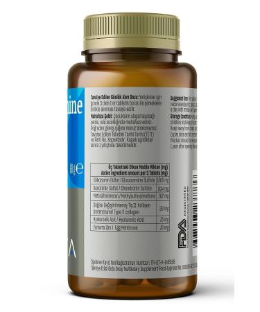 Talya Glucosamine Sulfate Containing Supplementary Food 60 Tablets - Buy Online on GoSupps.com