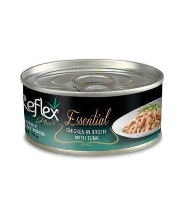 Reflex Plus Essential Chicken and Tuna Adult Cat Canned Food 70 gr