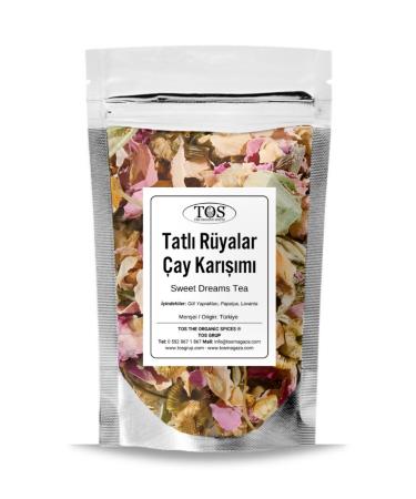 TOS The Organic Spices Sweet Dreams Tea 100 gr (1st Quality) Sweet Dreams Tea