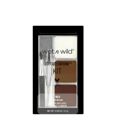 WET N W LD Ultimate Brow Kit Eyebrow Eyeshadow Kit - Ash Brown
