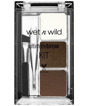 WET N W LD Ultimate Brow Kit Eyebrow Eyeshadow Kit - Soft Brown
