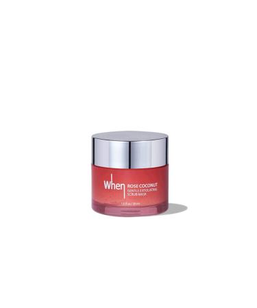 When Rose Coconut Gentle Exfoliating Scrub Mask