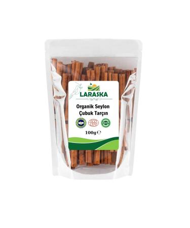 Laraska Organic Organic Ceylon - Ceylon Cinnamon Sticks 100g - Organic Ceylon Cinnamon Sticks
