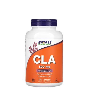 Now Foods Cla 800 mg 180 Softgels