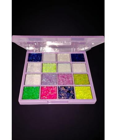wonderway Glitter Palette - For Face and Body - With Eyeliner Gift - Buy Online on GoSupps.com