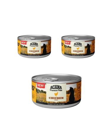 Acana Neo Pet Market Premium Pate (Paste) Chicken Meat Cat Canned Food 85 Gr X 12 Pieces