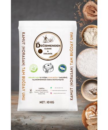 Organic Heirloom Kamut Khorasan Whole Wheat Flour from the Mill - 10 Kilos