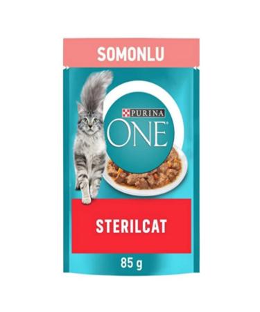 Purina One Kisir Salmon & Carrot Cat Wet Food 85 gr 26 Pieces