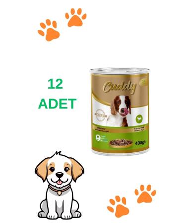 Cuddy PIECE MEAT JELLY CHICKEN ADULT CAT CANNED FOOD 400 GR