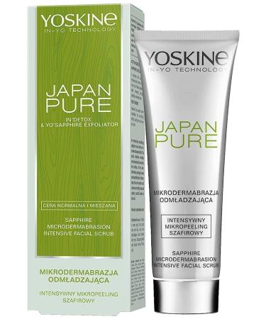 yoskine Japan Pure Sapphire Microdermabrasion Intensive Facial Scrub 75 ml