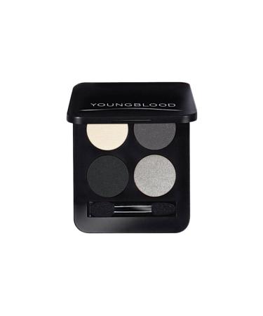 Youngblood Youngblood Pressed Mineral Eyeshadow Quad 4-Piece Eyeshadow Palette 4 Gr. (glamor Eyes. With Brown And Blue Shades
