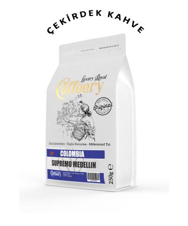 Coffeery Colombia Medellin Supremo Local Coffee 750 gr (Bean)