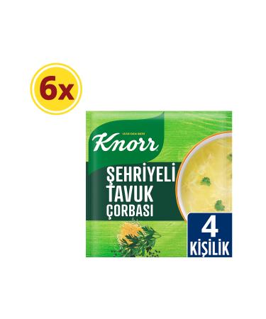 Knorr Chicken Noodle Soup 51 gr X 6 Pieces
