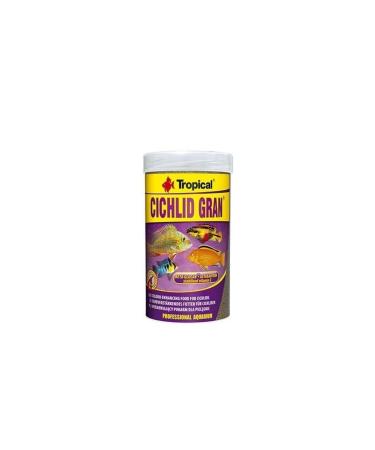 Tropical Cichlid Gran Cichlid Fish Coloring Granule Fish Food 1000 ml 500 gr