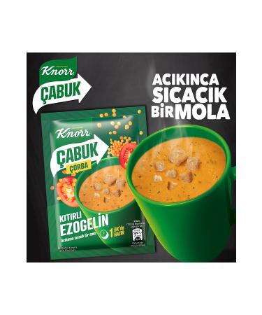 Knorr Ezogelin Quick Soup 22 gr X 24 Pieces - Buy Online on GoSupps.com