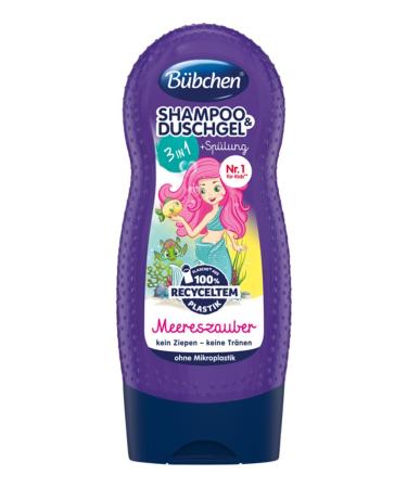 B bchen Children's Shampoo & Shower Gel 3 in 1 Meereszauber 230 ml