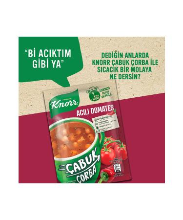 Knorr Spicy Tomato Quick Soup 22 gr X 24 Pcs - Buy Online on GoSupps.com
