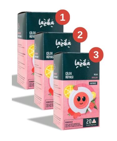 LAZIKA (SET OF 3) Collagen Green Tea