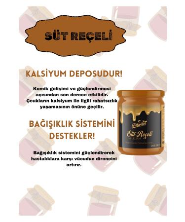 HAND MADE From Fethiye Natural Additive-Free and Organic Milk Jam 240gr - Buy Online on GoSupps.com