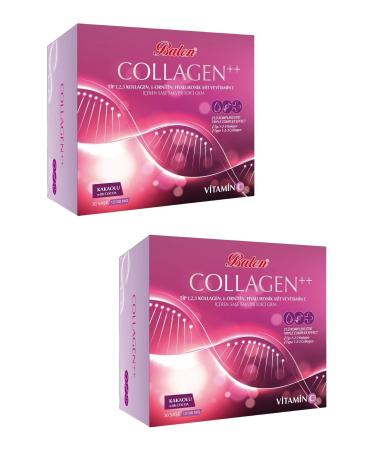 Balen Collagen Type 1 2 3 L-ornithine Hyaluronic Acid Vitamin C 30 Sachet 12100mg X 2 Pieces