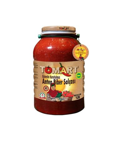 Tomart Home Type Sun Dried Hot Pepper Paste Glass*pet 3000 gr