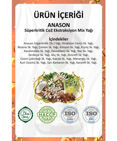 Gokcek Healing Anise Supercritical Mix Oil 100 ml (ANISE SUPERCRITICAL MIX OIL) - Buy Online on GoSupps.com