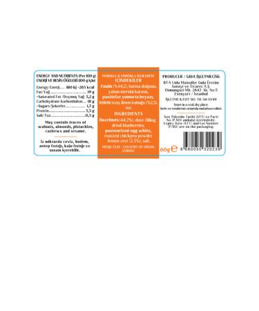 recrea snacks 6 pieces Hazelnut and Lemon Cookies - Buy Online on GoSupps.com