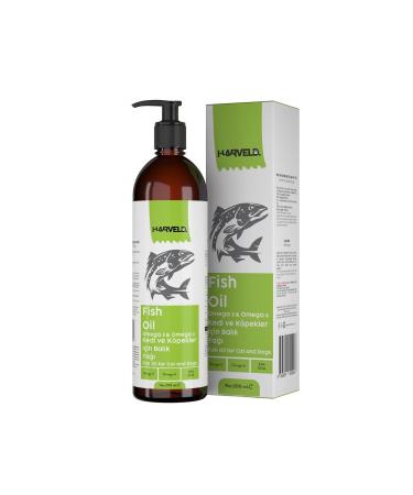 HARVELD Fish Oil Cat Dog Omega 3 Omega 6 Source Joint Health Immune Support Fish Oil 200ml - Buy Online on GoSupps.com