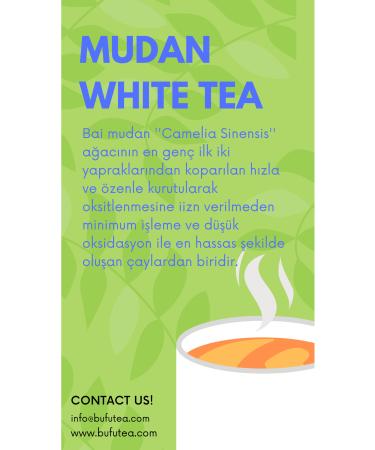 Bufu Tea Ba Mudan White Tea 40 Gr. - Buy Online on GoSupps.com