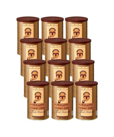 Mehmet Efendi Turkish Coffee 250gr - Tin - 12 Pieces