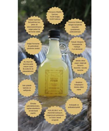 Karayayla Energetic Body Strong Memory. Ginseng and Ginko Biloba Prebiotic Organic Apple Cider Vinegar 1000 ml - Buy Online on GoSupps.com