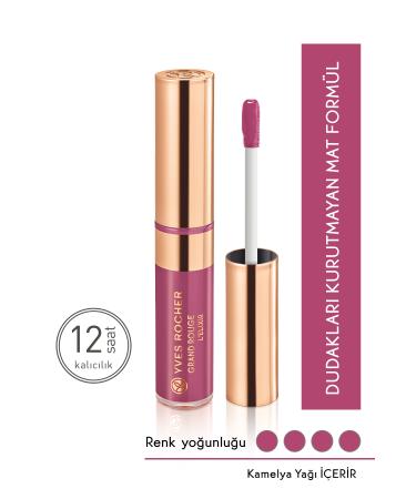 Yves Rocher Ultra Intense Color Permanent Liquid Lipstick - Matte -104. Lilac-19275