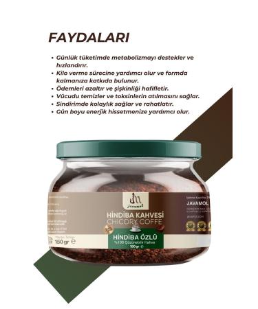 javamol Chicory Coffee Detox Coffee Diet Coffee Slimming Coffee 1 Month - 60 Uses - Buy Online on GoSupps.com